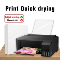 Papier A4 de haute qualité 190 g/m² Vente en gros d'usine Papier photo jet d'encre pour Hp Papier photo brillant