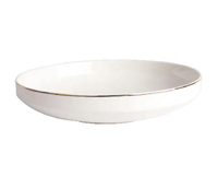 Vaisselle en Porcelaine Fine Dorée de Luxe en Gros de Chine – Ensemble de Dîner en Céramique avec Bord Doré