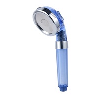 Haute pression PP coton pommeau de douche à main hôtel plastique filtré trois fonctions robinet d'eau filtré salle de bain robinet accessoire
