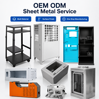 Armoire métallique sur mesure, fabrication de tôlerie de précision, découpe laser, pliage, soudage, service OEM ODM