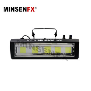 Lumière stroboscopique RGB Bodyguard 100W pour discothèque, lumière stroboscopique LED pour spectacle de scène, DMX512, lumière d'effet 100W pour fête - Product Image 1