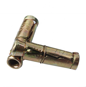 Factory Price Fasteners Heavy Duty Galvanized 4 Pcs <strong>Fix</strong> Anchor <strong>Bolt</strong> With Yellow Zinc Plated M6 M8 M10 - Product Image 2