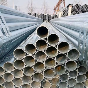 Tubo Quadrato in Acciaio al Carbonio Zincato <span class=keywords><strong>per</strong></span> Ponteggi Edili, Tubo <span class=keywords><strong>per</strong></span> Serre Lunghezza 12m, Tubo Strutturale Pre-Zincato - Product Image 5