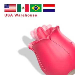 2025 Mainan Seks Dewasa untuk Pria Masturbasi Stimulator Seks Wanita Rose Langue Vibrator 20 Buah Warna Merah Muda Hitam Putih Ukuran Penuh Seksi - Product Image 3