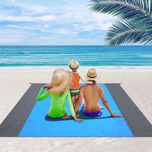Outdoor Portable Sand-Proof Waterproof Camping <b>Blanket</b> Accessories Foldable Printed Sublimation Picnic Beach Mat - Product Image 1