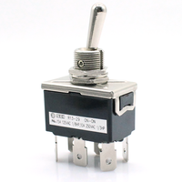 Interrupteur à bascule SPST SPDT 10A 250VAC 4 broches 6 broches On-off/on-on/on-off-on 3 positions 6 broches Interrupteur momentané DPDT Bakélite Instruments
