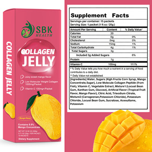 Market Hot Item Collagen <b>Jelly</b> with Total Carbohydrate and Vitamin C Can Make Your Skin Translucent Brighten your Skin Protein - Product Image 2