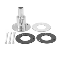 Bride d'échappement droite universelle OEM 24 mm pour chauffage de stationnement diesel marin, pièce de rechange pour camping-car et fourgonnette