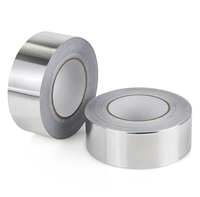 Ruban adhésif acrylique simple face en feuille d'aluminium pour l'industrie du refroidissement et de l'électronique et les situations de réflexion, résistant à la chaleur