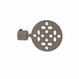 COLONIAL LINE - Terminale per Tenda Arabesque, Colore Ruggine - Product Image 1