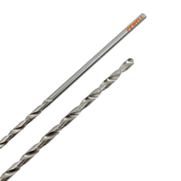 Marché russe 5x300mm extra long 4241 haute vitesse matériau foret HSS pour le travail du bois, fer fin