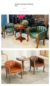 2025 Hot American Country Style Sofá <span class=keywords><strong>de</strong></span> un solo asiento Silla <span class=keywords><strong>de</strong></span> sala <span class=keywords><strong>de</strong></span> estar Uso <span class=keywords><strong>de</strong></span> silla <span class=keywords><strong>de</strong></span> salón <span class=keywords><strong>de</strong></span> madera clásica europea <span class=keywords><strong>de</strong></span> alta calidad - Product Image 3