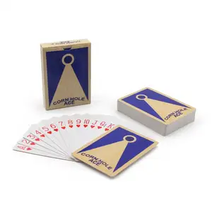 2023 पार्टी आइटम पेपर अनुकूलित आकार दोनों साइड प्रिंटिंग उच्च गुणवत्ता वाले खेल पोकर खेल कार्ड बॉक्स पूर्ण टिल्ट पोकर c