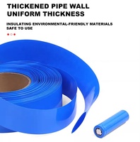 Film thermorétractable en PVC imperméable de 85 mm pour l'emballage des cellules de batterie, film thermorétractable en PVC pour l'assemblage des batteries, film thermorétractable en PVC