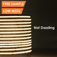 Échantillon gratuit Bande LED COB 24V 2.8mm 4mm 6mm 8mm 10mm Blanc chaud Blanc froid Bande LED COB 12V