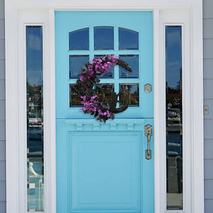 Couronne <span class=keywords><strong>de</strong></span> chat Nouvelle <span class=keywords><strong>Lune</strong></span> à suspendre à <span class=keywords><strong>la</strong></span> porte, plante artificielle pour Halloween, décoration murale pour <span class=keywords><strong>la</strong></span> maison - Product Image 6