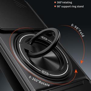 Funda Magnética Multifuncional Antigolpes con Ventana Deslizante para Lente <span class=keywords><strong>de</strong></span> Cámara para <span class=keywords><strong>vivo</strong></span> V60 Lite 4G / 5G, Gran Venta - Product Image 4