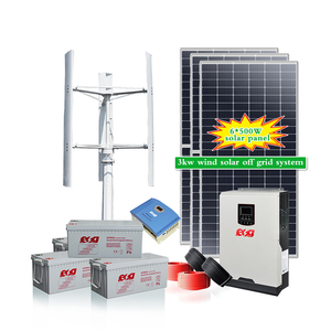 Kit complet ESG : Éoliennes 5 kW, générateurs d'énergie alternative 3 kW, 5 kW, 10 kW, système d'alimentation hybride éolien-solaire - Product Image 5