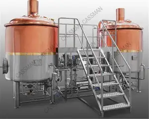 bar/pub draft red copper beer brewing equipment brewery equipment