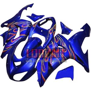 Corps d'injection pour <span class=keywords><strong>KAWASAKI</strong></span> <span class=keywords><strong>NINJA</strong></span> <span class=keywords><strong>ZX</strong></span> 10 R <span class=keywords><strong>10R</strong></span> 1000 CC ZX10R 06 07 51LQ.43 ZX1000 <span class=keywords><strong>ZX</strong></span>-<span class=keywords><strong>10R</strong></span> 2006 <span class=keywords><strong>2007</strong></span> Kit de carénage OEM bleu rouge - Product Image 1