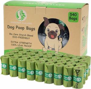 Muestra Gratuita: Recogedor de Excrementos de Perro Biodegradable para Exteriores, Herramienta Portátil Plegable para Eliminar Desechos con Bolsas - Product Image 1