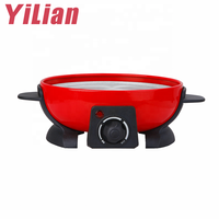 Vente flash : Pot à chocolat électrique 500W, capacité 1L, pour 6 à 8 personnes, machine à fondue chaude pour la maison, garantie 2 ans