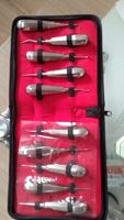 8pcs Instruments d'ascenseurs de racine dentaire de luxation