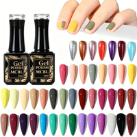Livraison Gratuite – Collection Professionnelle de 60 Couleurs de Vernis à Ongles Gel Sans HEMA 15ml – Très Bonne Qualité UV – Marque Privée – Lot de Gros Français