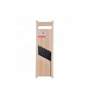 <span class=keywords><strong>Mandoline</strong></span> Hachoir à Légumes, Trancheuse à Oignons et Pommes de Terre 10mm, Coupe-Steak, Invention Brevetée, Protection des Mains, Trancheuse <span class=keywords><strong>en</strong></span> <span class=keywords><strong>Bois</strong></span> Massif - Product Image 4
