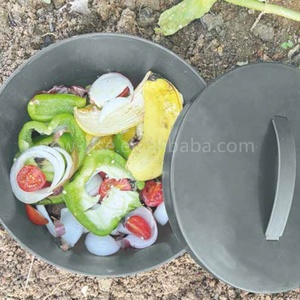 GARDMATE Poubelle à compost enterrée moderne de 10 L, modèle G08468, pour la conversion des déchets de jardin, boîte <span class=keywords><strong>blanche</strong></span> - Product Image 2