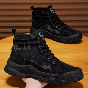 Bottes de randonnée pour hommes de haute qualité, nouvelles chaussures de sécurité de travail, antidérapantes, résistantes à l'usure, chaussures de sport décontractées, chaussures de protection du travail pour hommes - Product Image 3