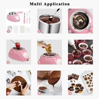 Marmite à chocolat double marmite à fondue au chocolat électrique coffret cadeau Double machine à fondue au fromage