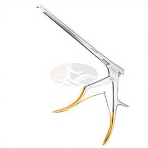 JACKBILLY High Quality Stainless Steel Love Kerrison Rongeur/Punch Regular Foot Plate 90 Degree <b>Bite</b> 4mm Manual Power Source - Product Image 1