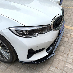 Divisor de Parachoques Delantero con Textura de Fibra de Carbono Negro Brillante G20 G21 para <span class=keywords><strong>BMW</strong></span> Serie 3 G20 G21 320i <span class=keywords><strong>325i</strong></span> 2019 2020 2021 <span class=keywords><strong>2022</strong></span> - Product Image 5