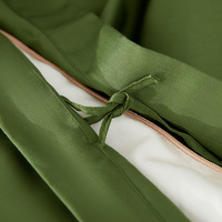 Parure de draps de luxe pour hôtel, imprimée Oeko-Tex, respirante en Lyocell, 4 pièces, style simple, rafraîchissante, pour lits simples et doubles