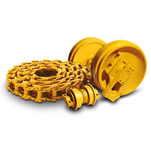 Excavator Dozer Bagian Depan Pemalas 6t-2614 Bulldozer Adjuster Depan Idler Roller T200 D3g D4d D6 D6h D8r D11n D65 320d 320 - Product Image 4