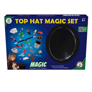 Trucco Magico con Cappello e Bacchetta per Bambini, Set di Accessori per Magia da Palcoscenico e Ravvicinata, Puzzle Magico - Product Image 4