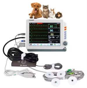 Quảng Châu Pet bệnh nhân Thiết bị giám sát thú y bác sĩ thú y di động multiparameter ekg 12inch bệnh nhân màn hình với etco2 - Product Image 3