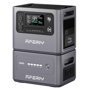 สถานีไฟฟ้าพกพา AF-P210 สำหรับแคมป์ฤดูร้อน 2400w สามารถวางซ้อนกันได้ แบตเตอรี่สำรองพลังงานแบบพกพา - Product Image 3