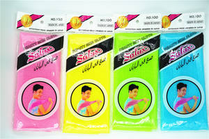 ผ้าขนหนูอาบน้ำสำหรับล้างผิวและขัดผิวกายทำจากไนลอนความงามแบบญี่ปุ่นราคาถูก - Product Image 3