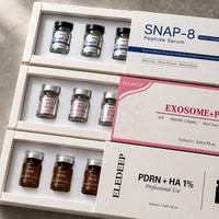 Ensemble de sérums ampoules professionnels B OEM PDRN Cellules souches végétales SNAP-8 Acide hyaluronique |   Renouvellement de la peau, raffermissement et réparation de la barrière cutanée pour salon