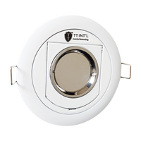 Caméra de Surveillance Invisible Full HD 2MP Analogue Fixation Plafond Miniature Dissimulée Miroir à Lumière Spot