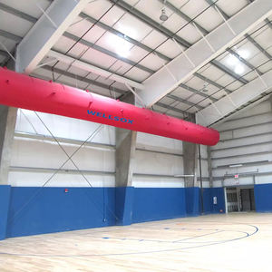 工場ワークショップ用の費用対効果の高いクイックインストールファブリックエアダクト - Product Image 3