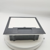 Vente chaude ignifuge PC Box prix usine en gros 6 prises ca 16A courant nominal Type ouvert caché boîte de prise de sol