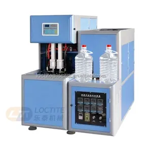 Low Cost good price 2 Cavity Semi Automatic Pet Bottle Blowing Making stretch Machine for 5L-6L Oil Water Bottles pet