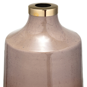 Vaso in vetro moderno a forma conica per l'arredamento del soggiorno, elegante complemento per la tavola di casa. - Product Image 3