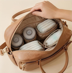 Manufacturer OEM Custom Vegan Leather Diaper Backpack Maternity <strong>Baby</strong> Infant <strong>Rucksack</strong> Convertible Changing Diaper Bag for <strong>Baby</strong> - Product Image 3
