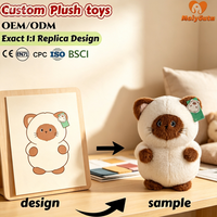Fabricant de jouets en peluche personnalisés, chaton siamois de dessin animé, peluche personnalisée avec logo pour cadeau souvenir promotionnel