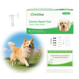 Test Rapide de Diagnostic Vétérinaire pour Animaux : Cassette de Test Rapide d'Antigène de la Dirofilariose Canine (CHW) et Bandelette de Test Rapide d'Antigène de la Dirofilariose (HW) pour Chiens - Product Image 4