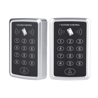 Sistema de Control de Acceso Avanzado con Lector de Tarjetas de Proximidad, Panel Digital con Contraseña, Teclado Táctil de Plástico, Sistema de Control de Acceso Duradero